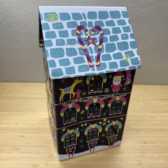 HAVE A LUSH CHRISTMAS TIN HOUSE. 10.5" (tin only) 2024 - Picture 2 of 4